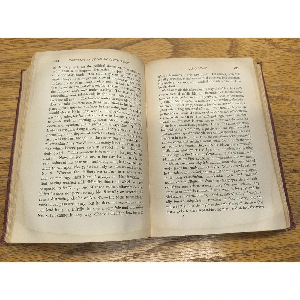 Theories‎ Of Style, by Lane Cooper 1909